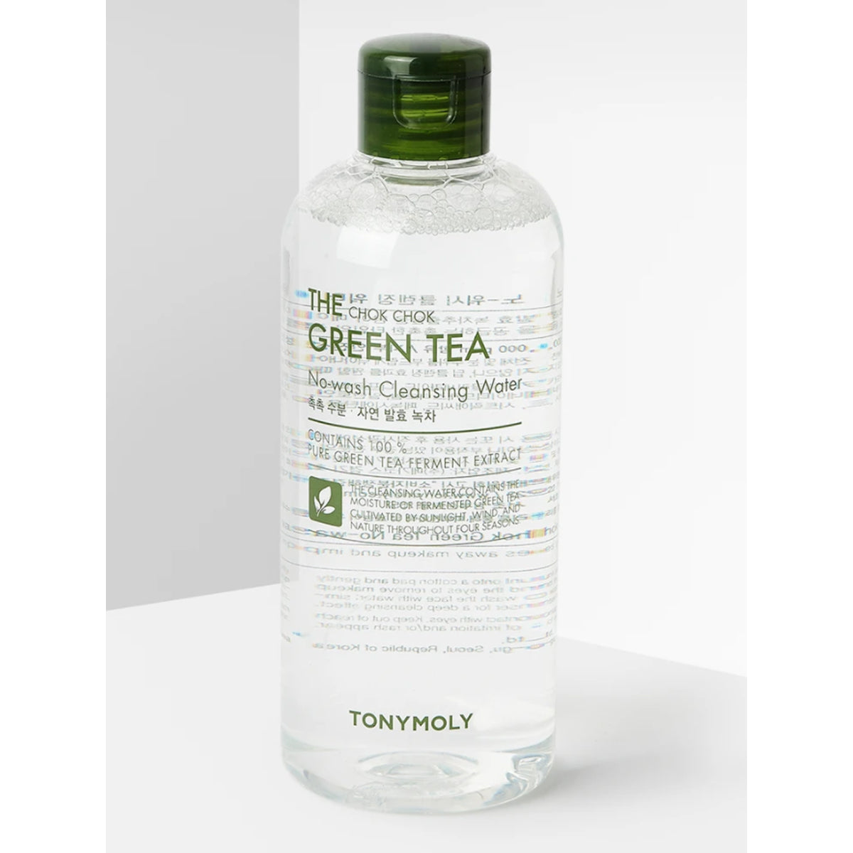 Tonymoly - The Chok Chok Green Tea Cleansing Water - 500 ml