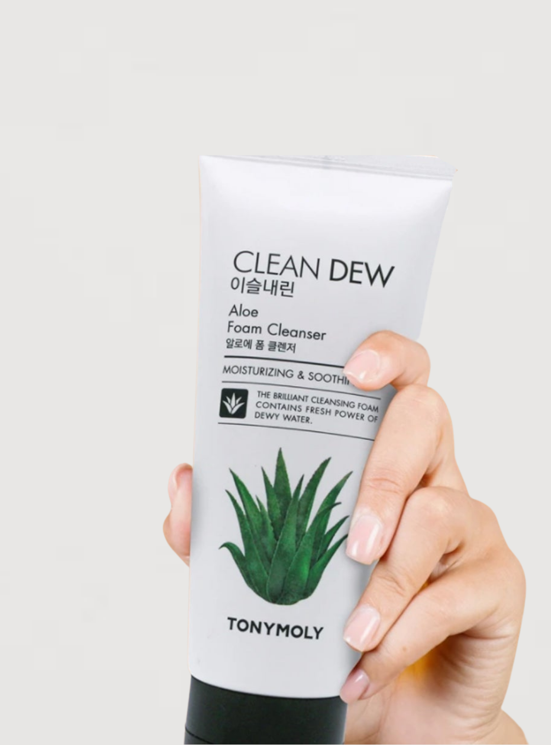 Tonymoly - Clean Dew Aloe Foam Cleanser - 180 ml