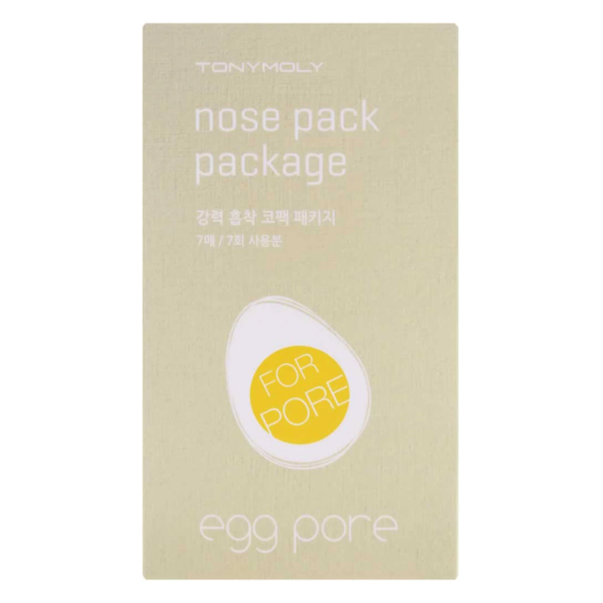 Tonymoly - Egg Pore Nose Pack (7 adet)