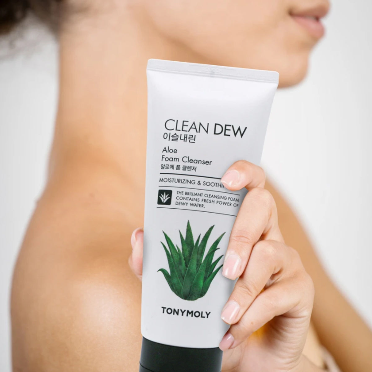 Tonymoly - Clean Dew Aloe Foam Cleanser - 180 ml