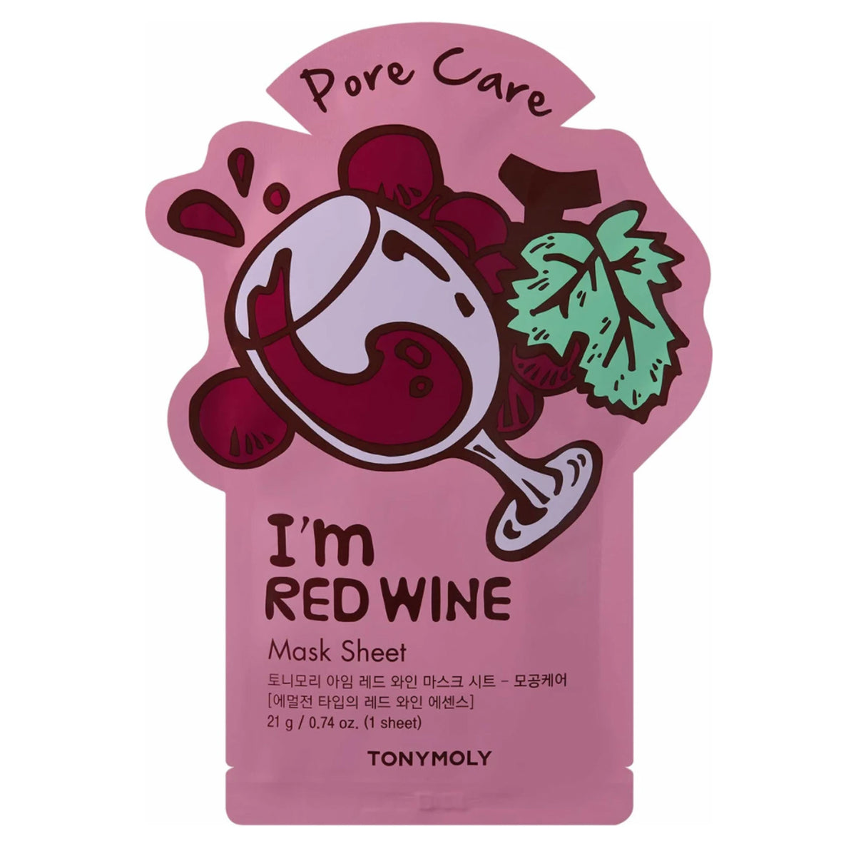 TonyMoly - I Am Red Wine Mask Sheet - 21 gr