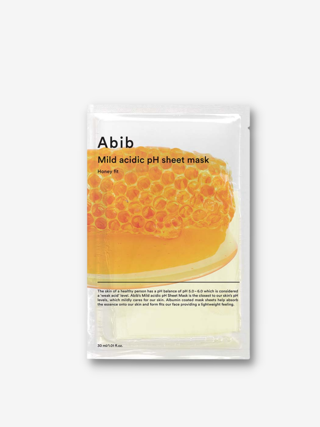 Abib -  Mild Acidic pH Sheet Mask Honey Fit