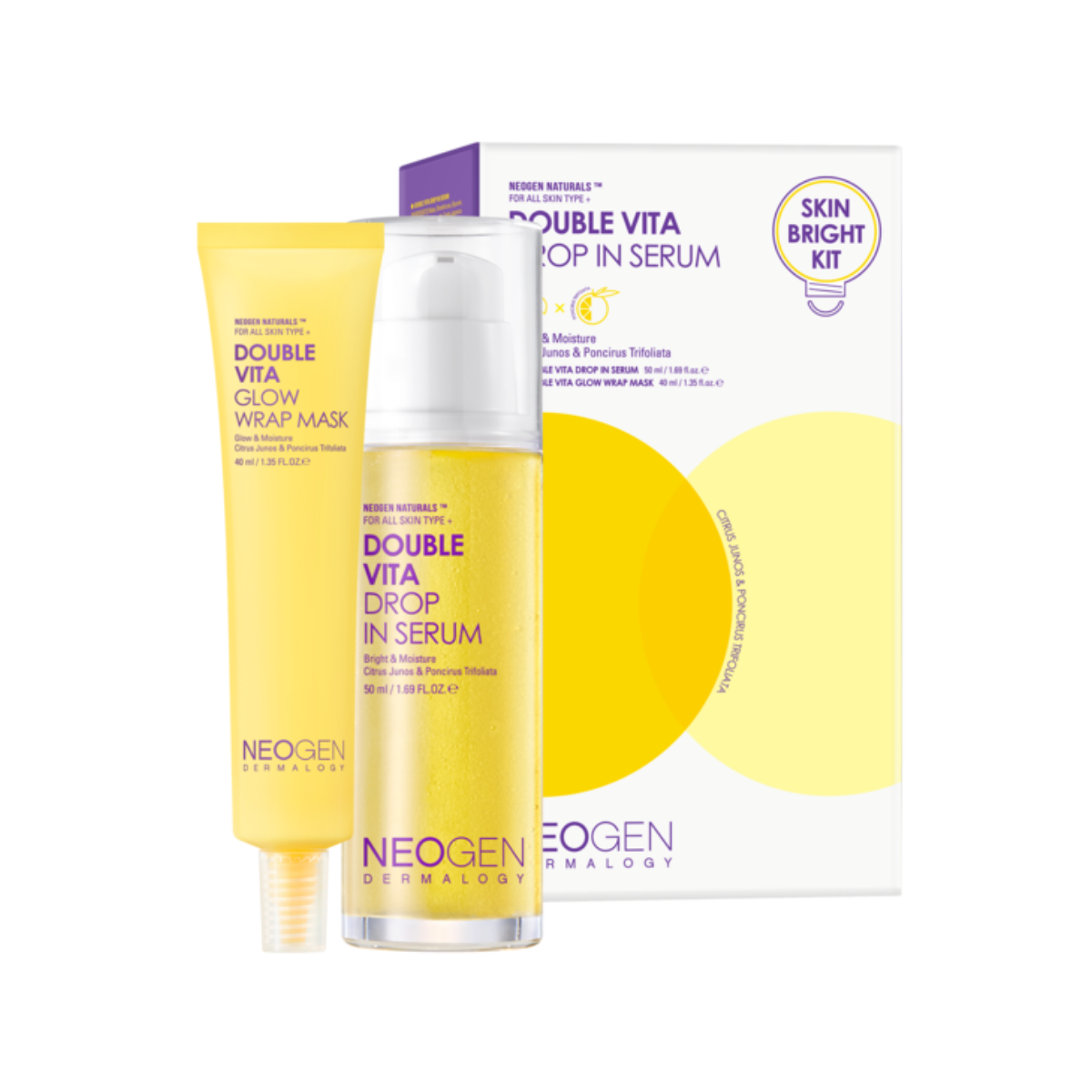 NEOGEN - Double Vita Drop in Serum Skin Bright Kit